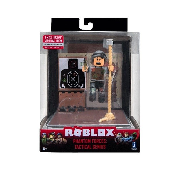 Игрушка Roblox - фигурка героя Phantom Forces: Tactical Genius (DS) с аксессуарами - фото 11793