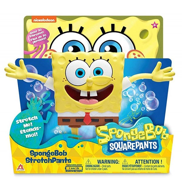 SpongeBob игрушка - антистресс пластиковая Спанч Боб - фото 11867