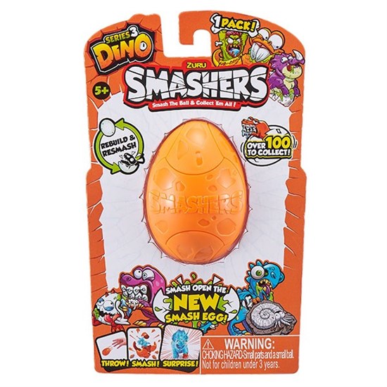 Smashers Дино-сюрприз в яйце, 1шт. - фото 17066