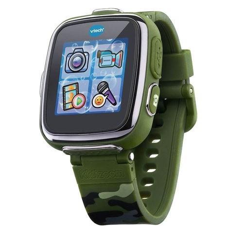 VTECH Детские наручные часы Kidizoom SmartWatch DX  камуфляжного цвета - фото 18332