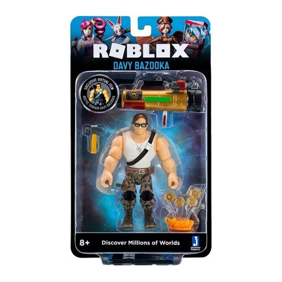 Игрушка Roblox - фигурка героя Davy Bazooka (Imagination) с аксессуарами - фото 20770