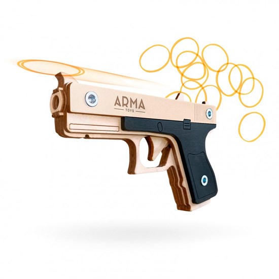 ARMA.toys Резинкострел Пистолет «Glock Light» (Глок Лайт) - фото 21561