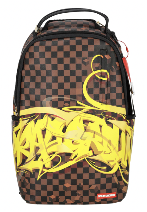 Backpacks Sprayground - Gold sharks in paris backpack - 910B3729NSZ