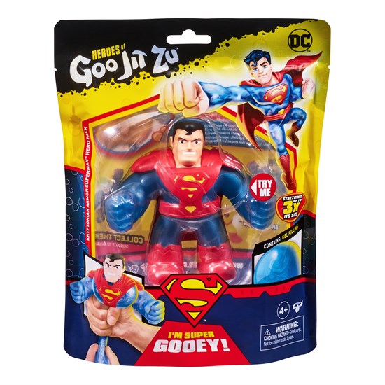 Гуджитсу Игрушка Супермен 2.0 DC тянущаяся фигурка.ТМ GooJitZu - фото 26181