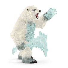 SCHLEICH Снежный медведь с оружием - фото 11021