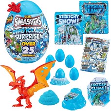 Игрушка Zuru Smashers Гигантское яйцо динозавра "Ледниковый период" (высота 28 см), 3 в асс. - фото 12798