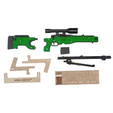 ARMA.toys Деревянная модель винтовки AWP в сборе, резинкострел - фото 12813