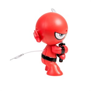Фарт Ниндзя.Игрушка "Пукающий" Ниндзя красный с мечом.TM Fart Ninjas - фото 17842