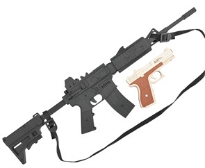 ARMA.toys Набор резинкострелов штурмовая винтовка M4 и пистолет Глок - фото 27611