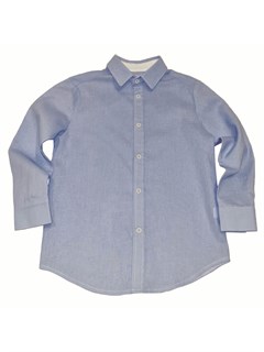 Luc&Phill Рубашка Luca на кнопках голубая