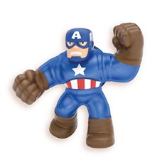 Гуджитсу. Игрушка тянущаяся фигурка Капитан Америка. ТМ GooJitZu - фото 9616