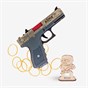 ARMA.toys Резинкострел пистолет Глок, скин Ястреб - фото 12808