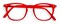 IZIPIZI KIDS Очки #E Для экрана детские JUNIOR  Красные/ Red - фото 18790