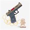 ARMA.toys Резинкострел пистолет Глок, скин Ястреб - фото 21568