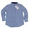 Luc&Phill рубашка на кнопках в тонкую синюю полоску - фото 23675