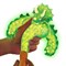 Гуджитсу Игрушка Тритопс Глоу Шифтерс В.2 тянущаяся фигурка GooJitZu - фото 26228